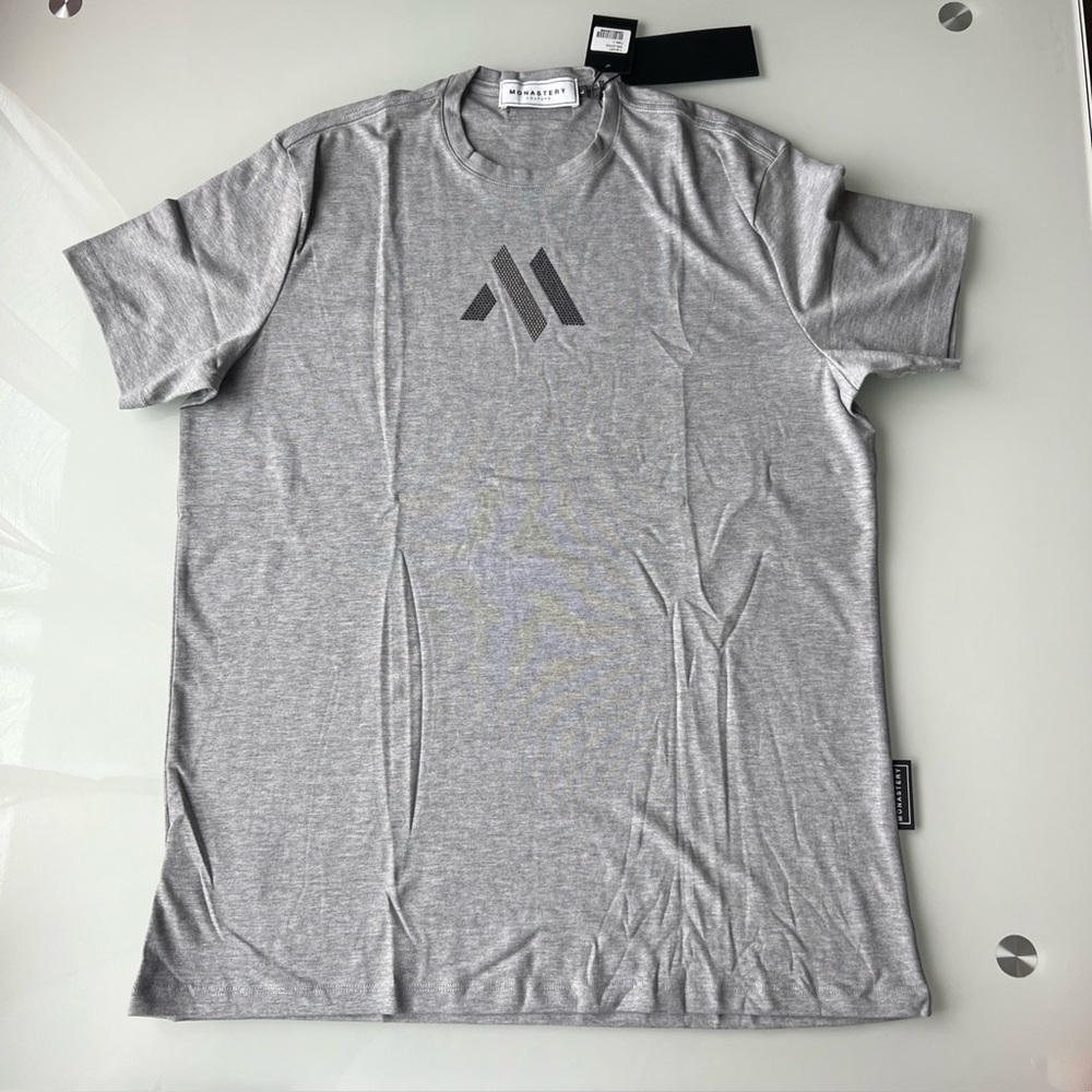 Monastery Couture Luxury Short Sleeve Shirt Sz L
